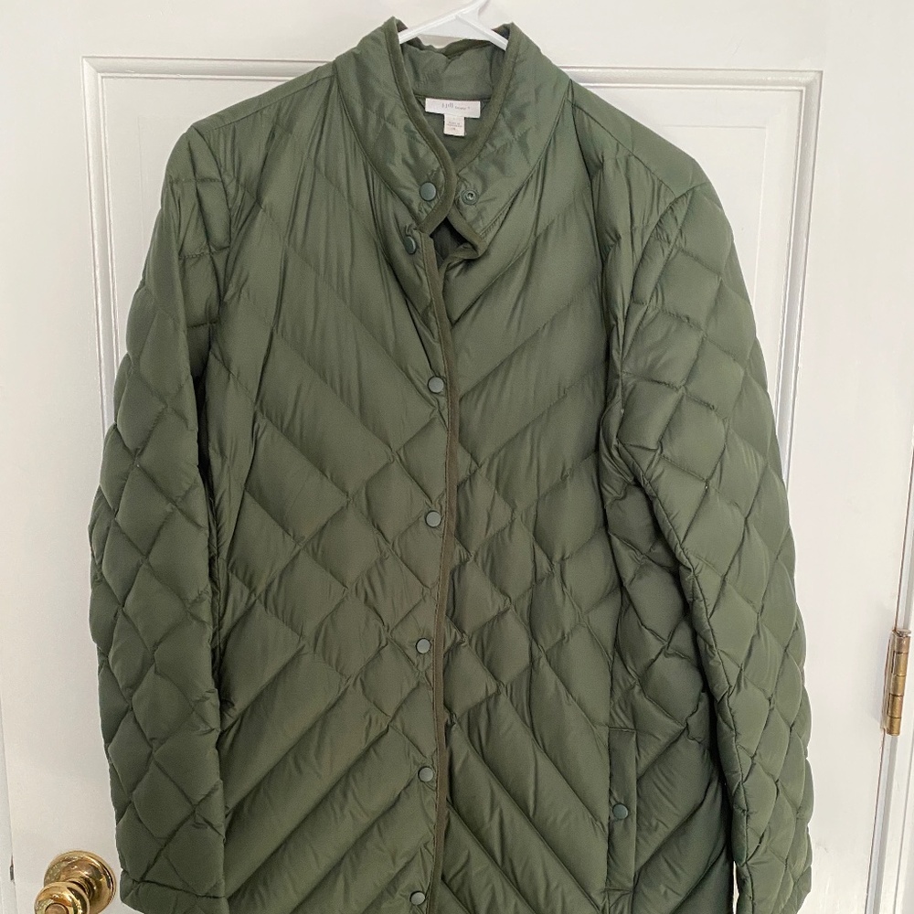 COPY - J. JILL Lightweight Down Coat